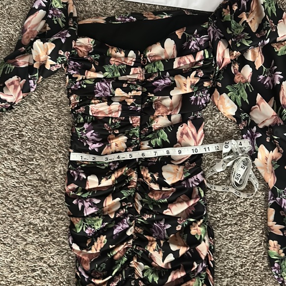 Nookie Simone long sleeve mini dress in black - Picture 7 of 8